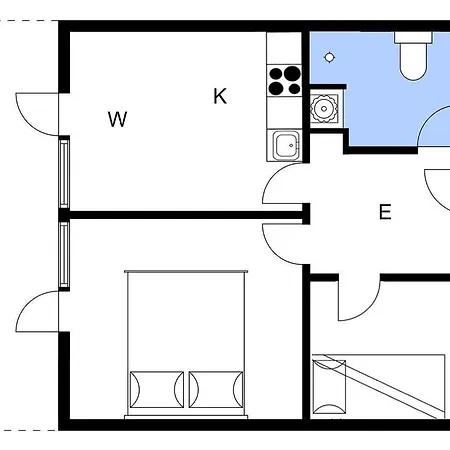 Sct Knudsborg - 12C - Apartment On The Beach Brenderup